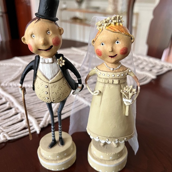 Lori Mitchell Figurines Bride and Groom - Picture 4 of 6
